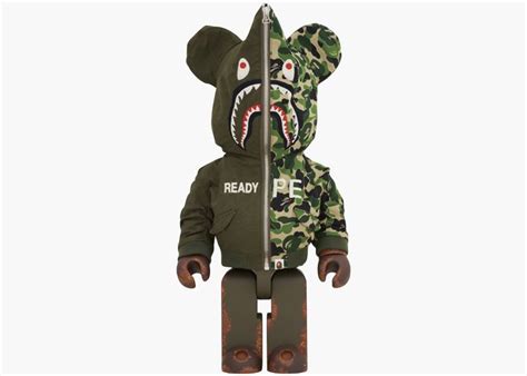 bearbrick bathing ape ready made.